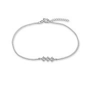 BL-2109 - 925 Sterling silver bracelet with cubic zircon.