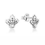 E-15951 - 925 Sterling silver stud with crystals.