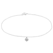 AL-637 - 925 Sterling silver anklet.