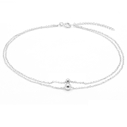 AL-672 - 925 Sterling silver anklet.