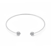 BL-1516 - 925 Sterling silver bangle.