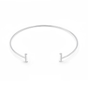 BL-1563 - 925 Sterling silver bangle.