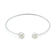 BL-1566 - 925 Sterling silver bangle.