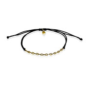 BL-5154 - Gold plated sterling silver bracelet.