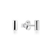 EP-012 - Plain 925 Sterling silver stud earring.