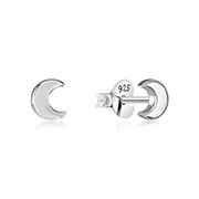 EP-169 - Plain 925 Sterling silver stud earring.