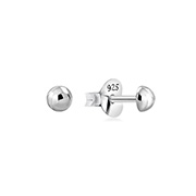 EP-1913 - Plain 925 Sterling silver stud earring.