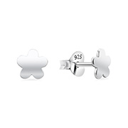 EP-2350 - Plain 925 Sterling silver stud earring.