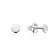 EP-2630 - Plain 925 Sterling silver stud earring.