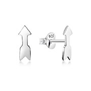 EP-2693 - Plain 925 Sterling silver stud earring.