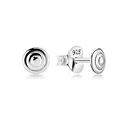 EP-2789 - Plain 925 Sterling silver stud earring.