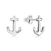 EP-2799 - Plain 925 Sterling silver stud earring.