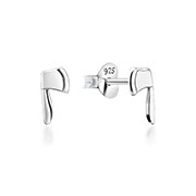 EP-2931 - Plain 925 Sterling silver stud earring.