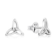 EP-612 - Plain 925 Sterling silver stud earring.