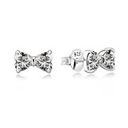 EZ-1021 - 925 Sterling silver stud with cubic zircon.