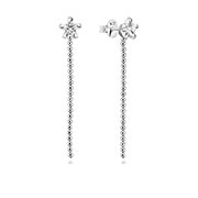 EZ-1288 - 925 Sterling silver stud with cubic zircon.