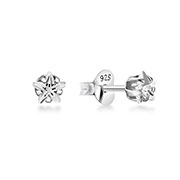 EZ-281 - 925 Sterling silver stud with cubic zircon.