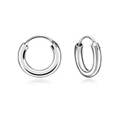 HP-038 - 925 Sterling silver hoop.