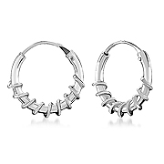 HP-503 - 925 Sterling silver hoop.