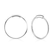 HP-531 - 925 Sterling silver hoop.