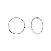 HP-608 - 925 Sterling silver hoop.