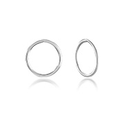 NS-346 - 925 Sterling silver nose hoop.