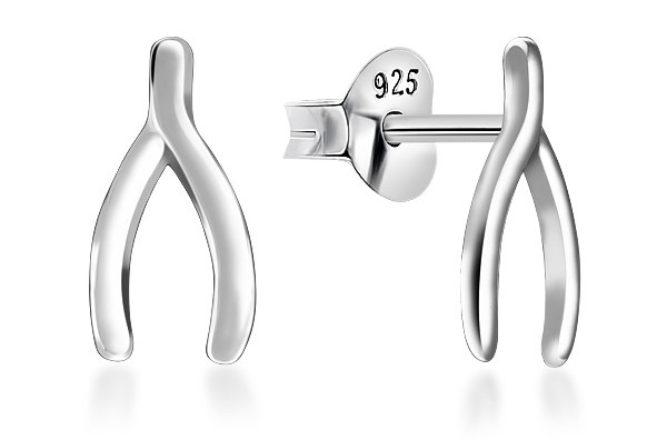 A pair of beautiful 925 sterling silver earrings