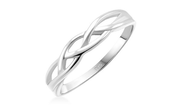 A sterling silver ring from Topaz Silver Jewelry.